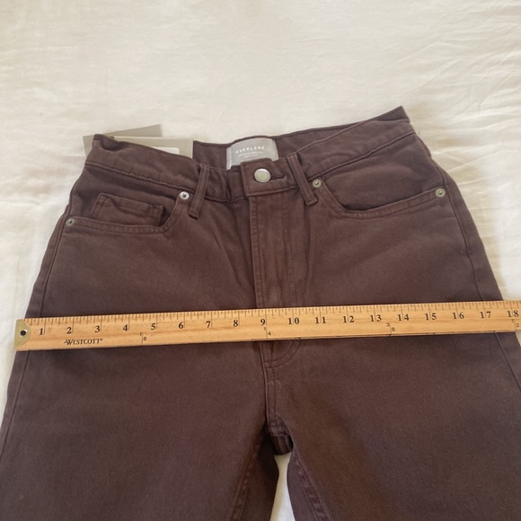 NWT everlane original cheeky jean brown 27 - Picture 6 of 9